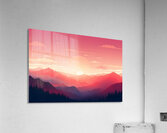 Sunset Landscape 13 Acrylic Print