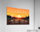 Sunset Landscape 41 Acrylic Print