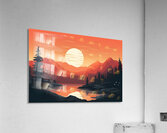 Sunset Landscape 10 Acrylic Print