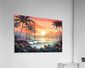 Sunset Landscape 2 Acrylic Print