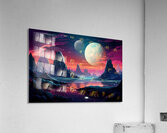 Planetscape 52 Acrylic Print