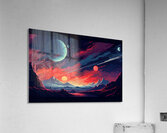 Planetscape 49 Acrylic Print