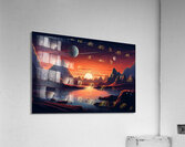 Planetscape 46 Acrylic Print