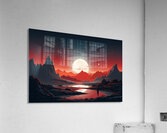 Planetscape 60 Acrylic Print