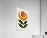 Floral Eclipse Poster Acrylic Print