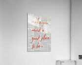10 Quote Acrylic Print