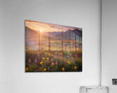 Mountain Landscape Wall Art Print 66 Acrylic Print