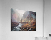 Mountain Landscape Wall Art Print 63 Acrylic Print