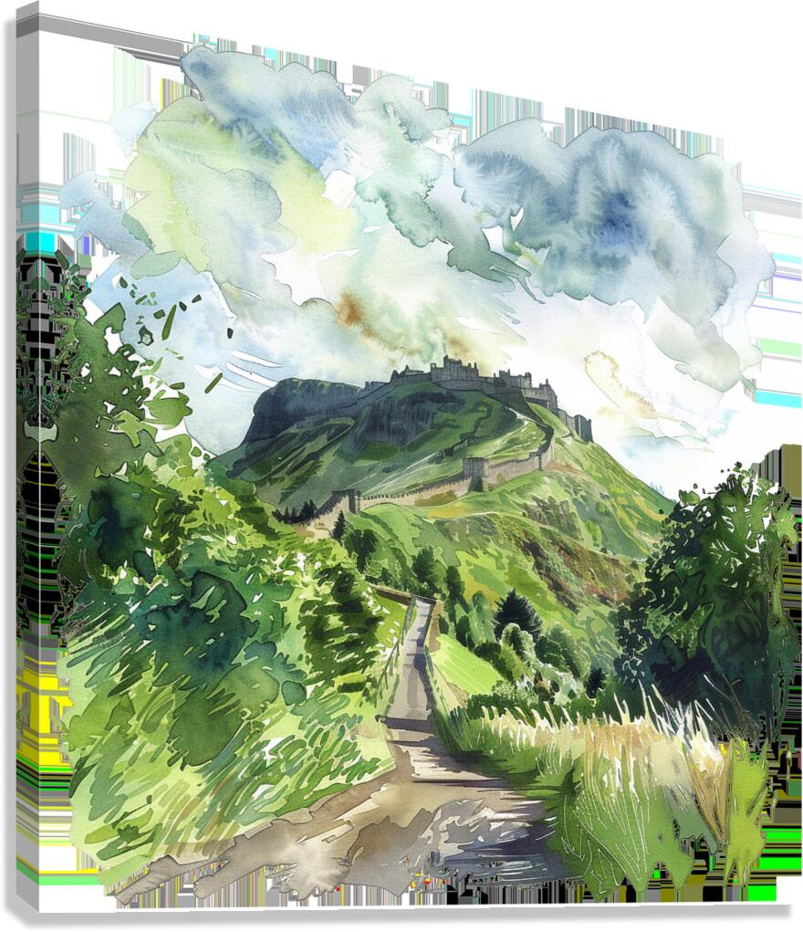 Mountain Landscapes 45 Canvas Print