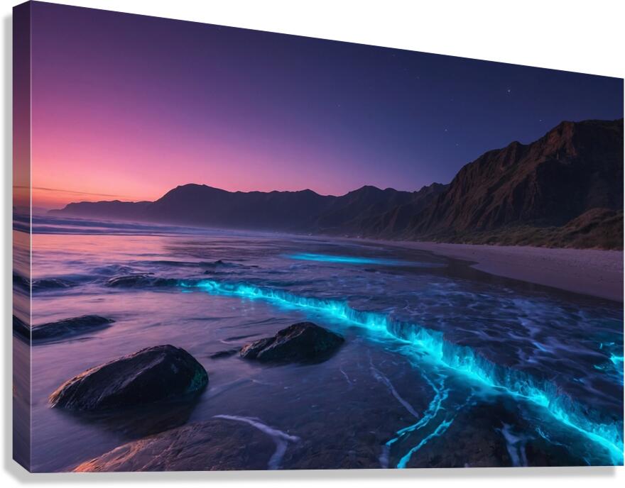 Beach Landscape 21 Canvas Print