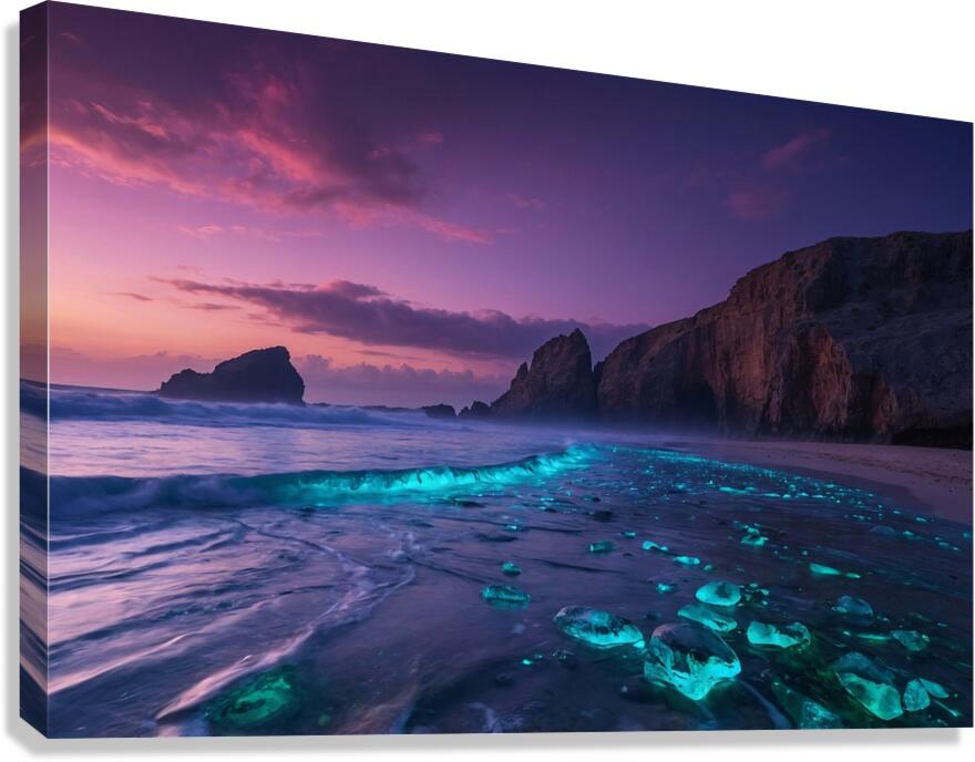 Beach Landscape 17 Canvas Print