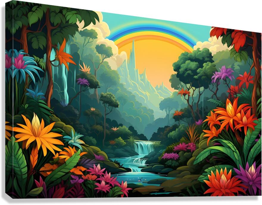 Exotic Paradise 21 Canvas Print