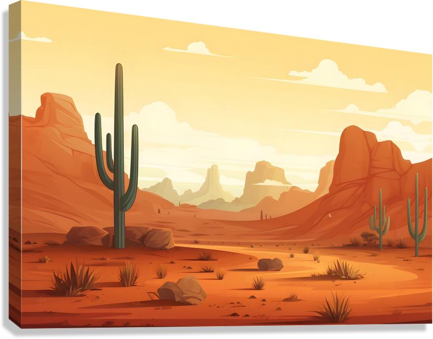 Landscape Scenery 75 Canvas Print