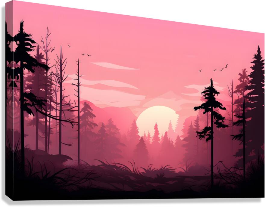 Landscape Scenery 20 Canvas Print