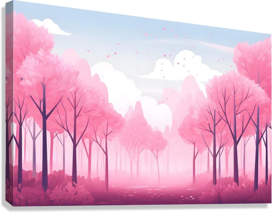 Landscape Scenery 22 Canvas Print