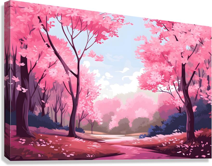 Landscape Scenery 46 Canvas Print