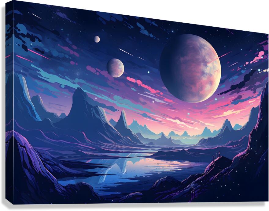 Planetscape 51 Canvas Print
