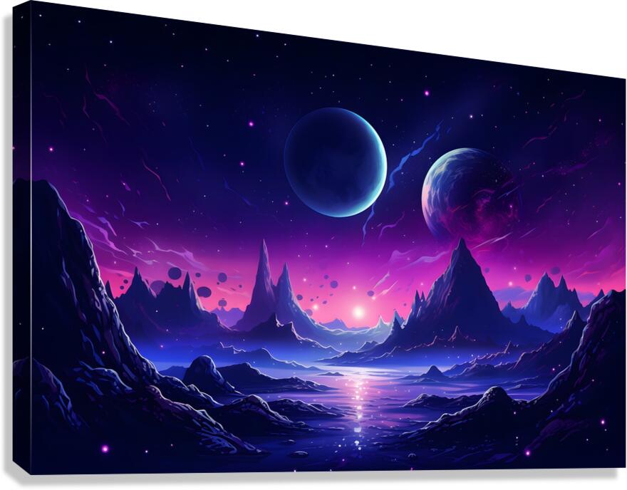Planetscape 21 Canvas Print