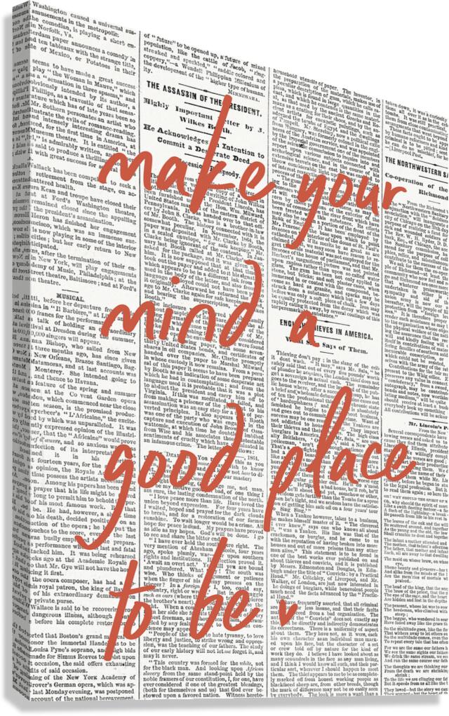 10 Quote Canvas Print