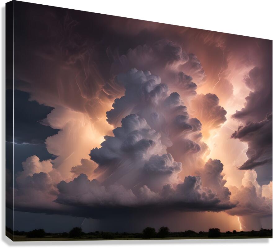 Atmospheric Weather Landscapes 21 Canvas Print