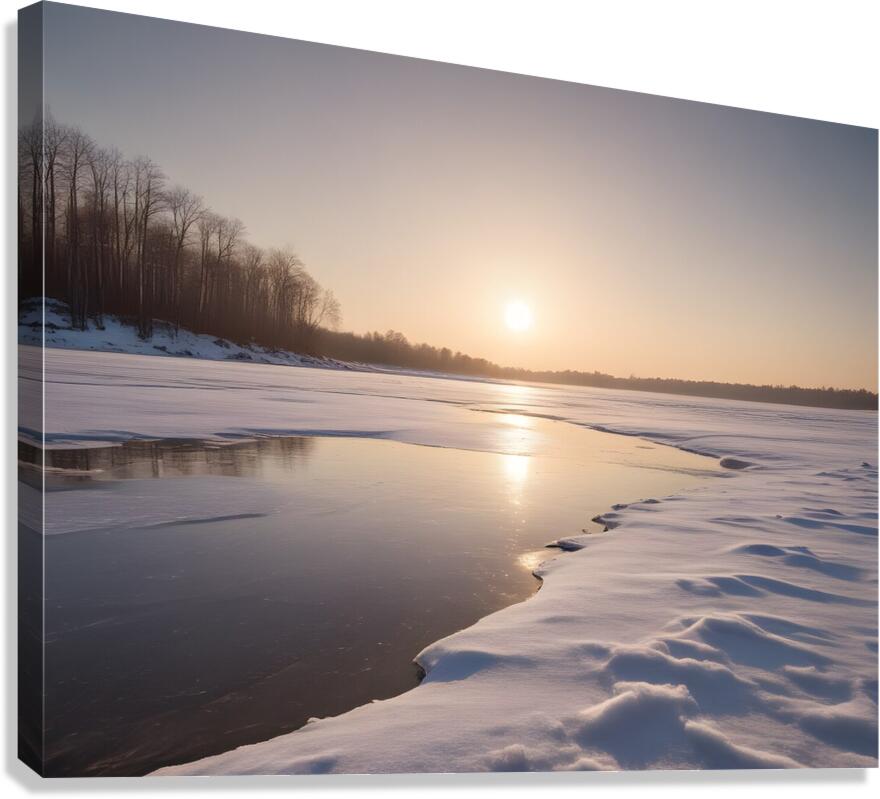 Atmospheric Weather Landscapes 18 Canvas Print