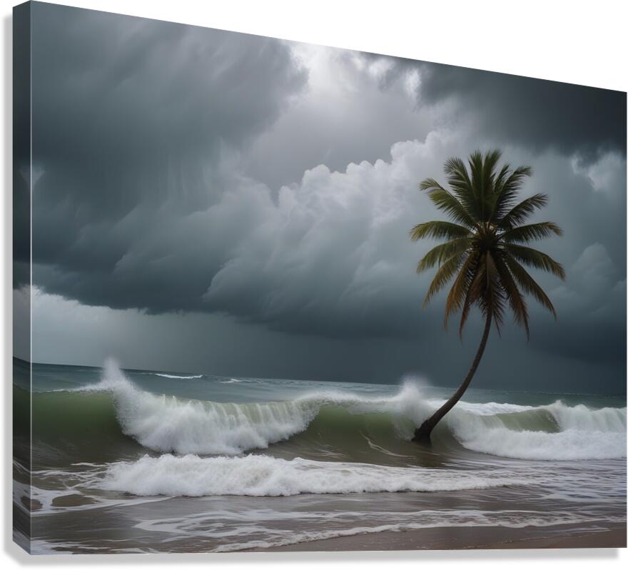 Atmospheric Weather Landscapes 2 Canvas Print