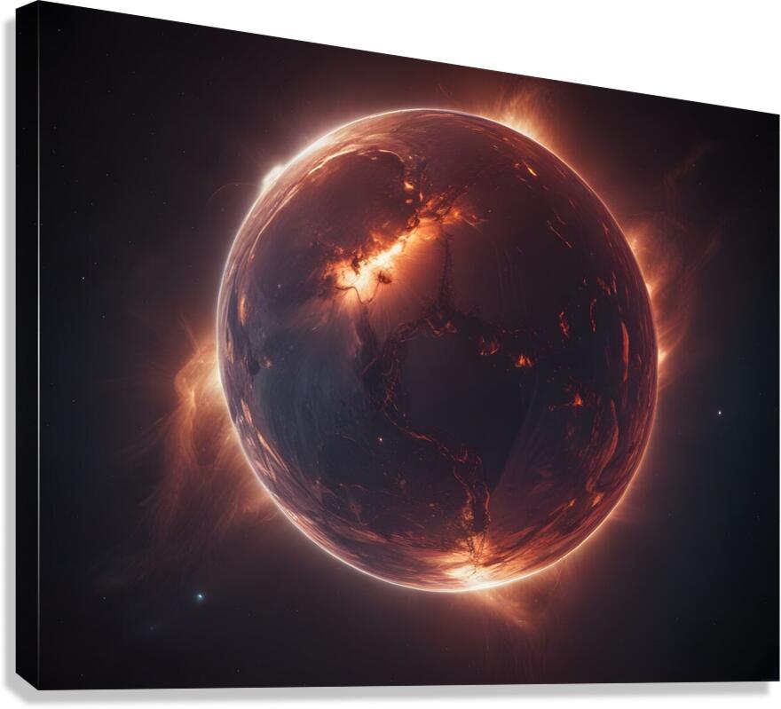 Cosmic Realms 17 Canvas Print