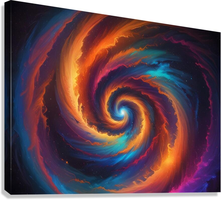 Cosmic Realms 1 Canvas Print
