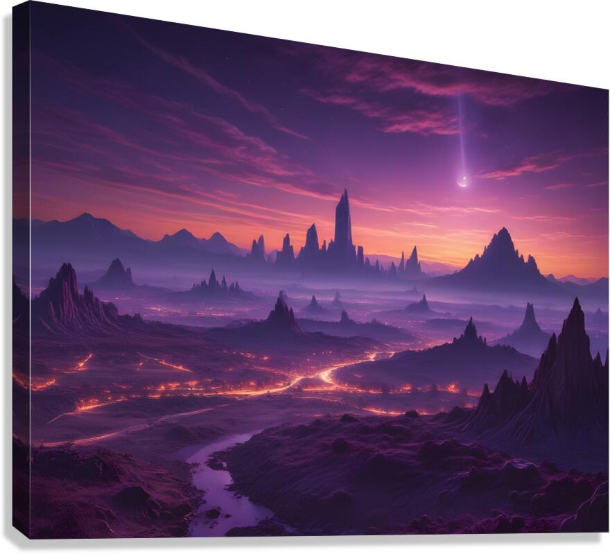 Cosmic Realms 12 Canvas Print