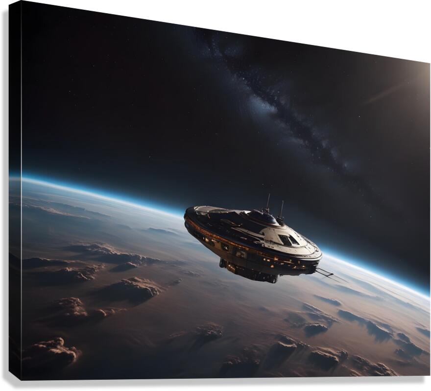 Cosmic Realms 16 Canvas Print