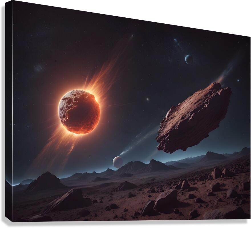Cosmic Realms 25 Canvas Print