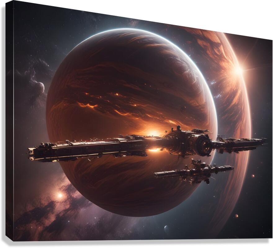 Cosmic Realms 32 Canvas Print