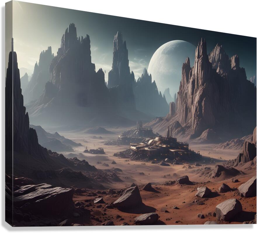 Cosmic Realms 43 Canvas Print