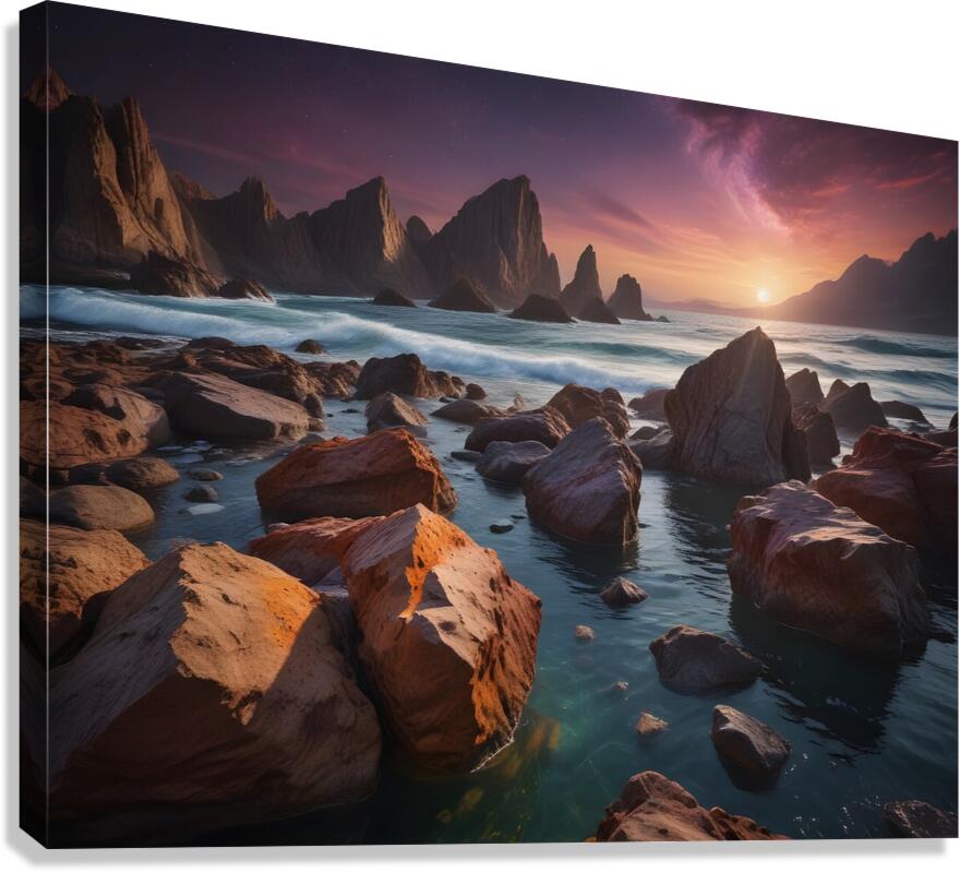 Cosmic Realms 18 Canvas Print