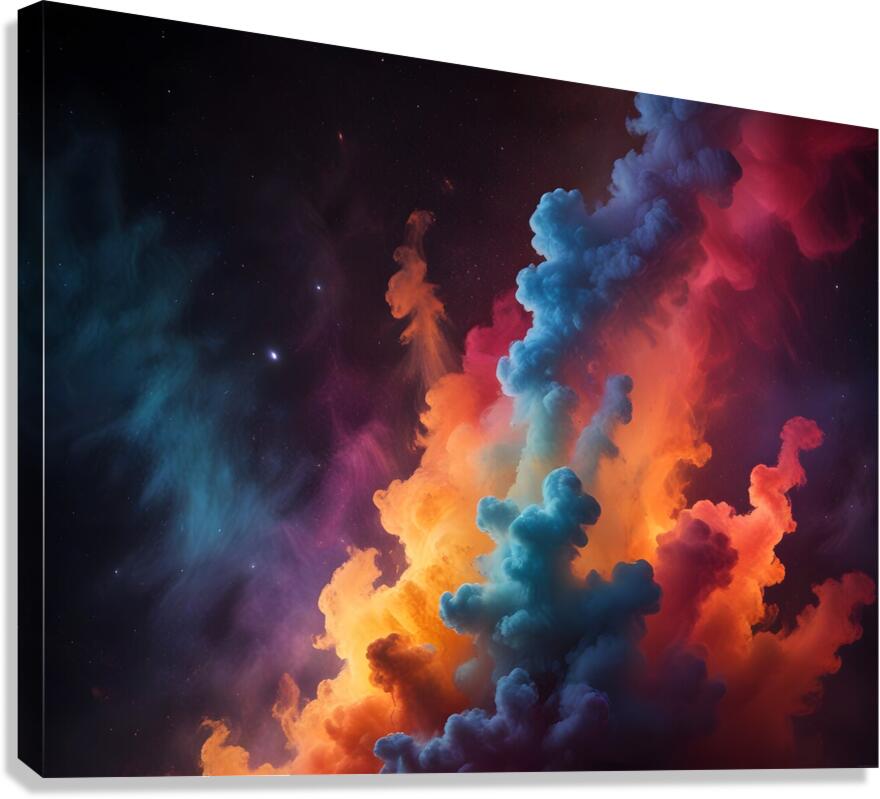 Cosmic Realms 30 Canvas Print
