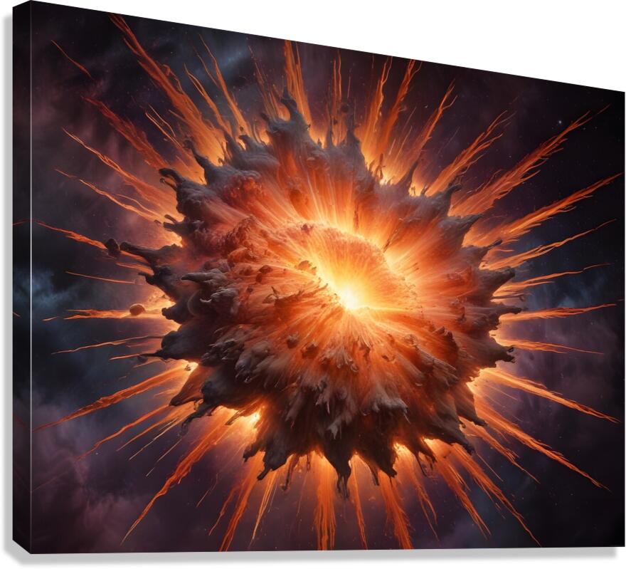 Cosmic Realms 61 Canvas Print