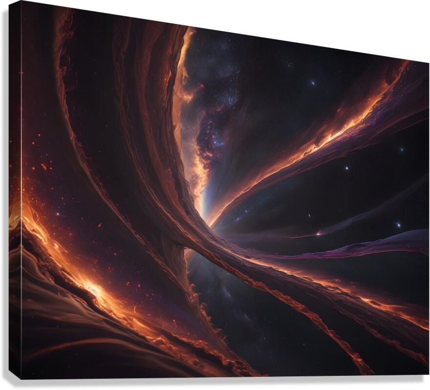 Cosmic Realms 70 Canvas Print