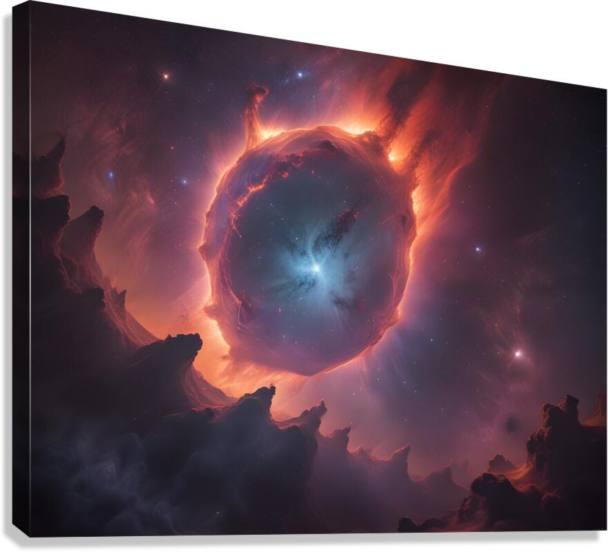 Cosmic Realms 30 Canvas Print
