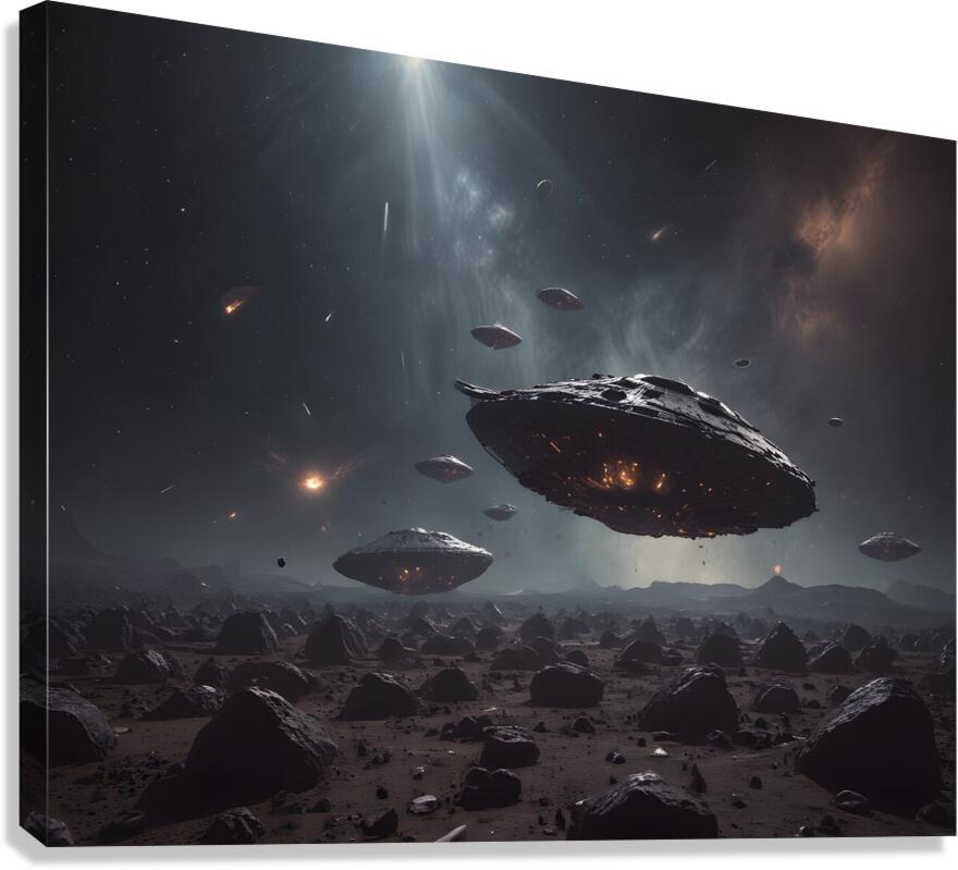 Cosmic Realms 31 Canvas Print