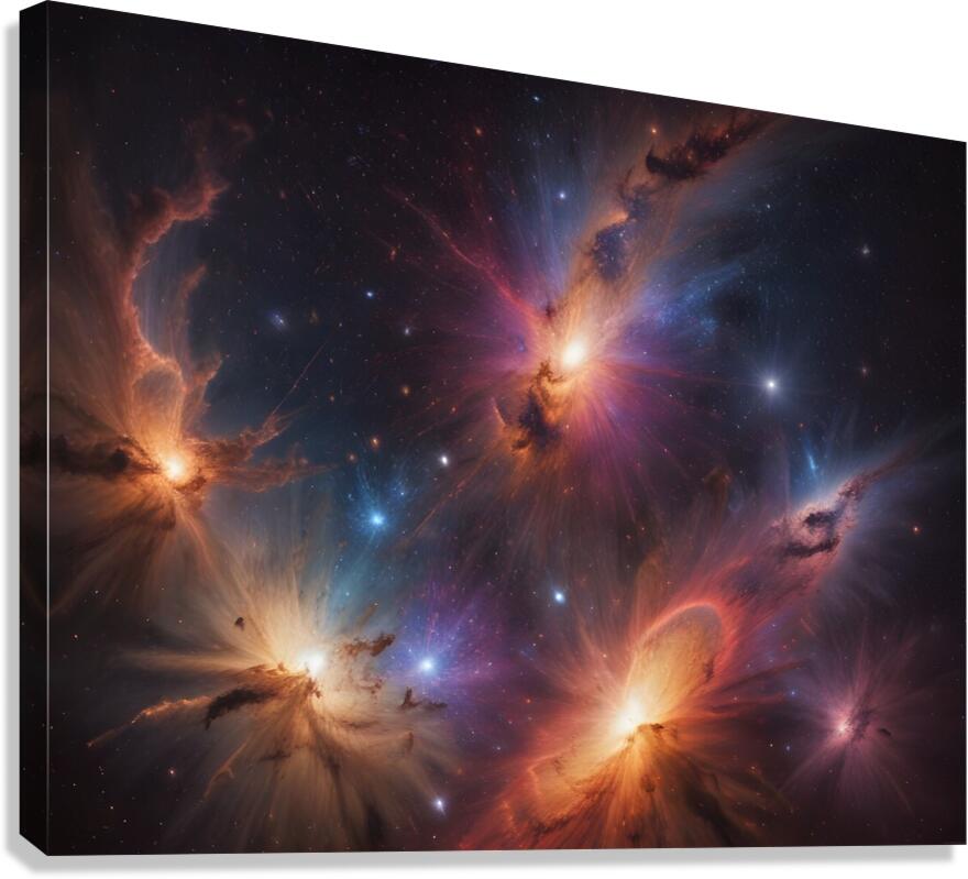 Cosmic Realms 43 Canvas Print