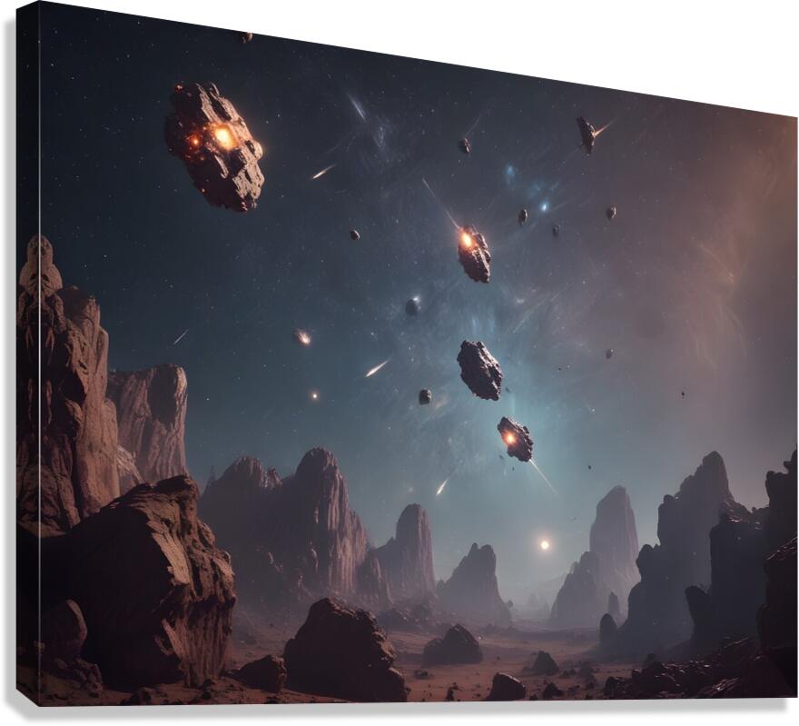 Cosmic Realms 10 Canvas Print