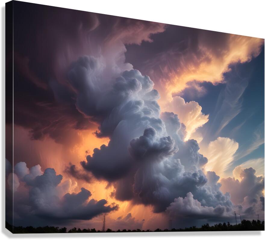 Cosmic Realms 12 Canvas Print