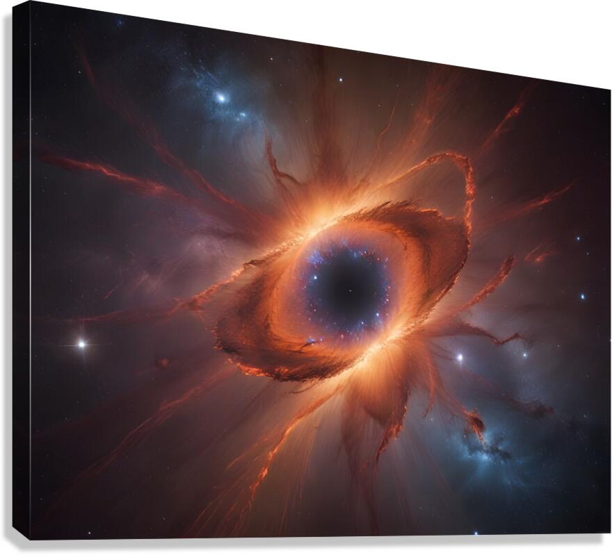 Cosmic Realms 5 Canvas Print