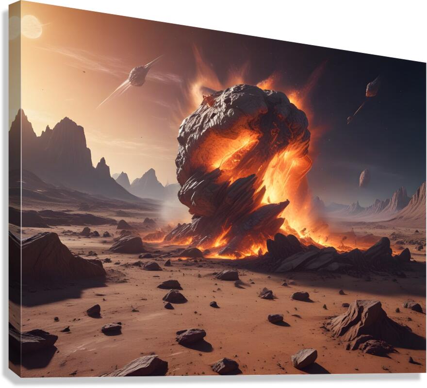 Cosmic Realms 29 Canvas Print