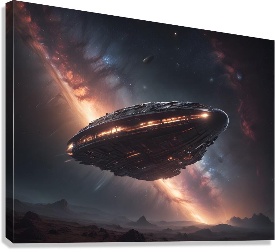 Cosmic Realms 22 Canvas Print