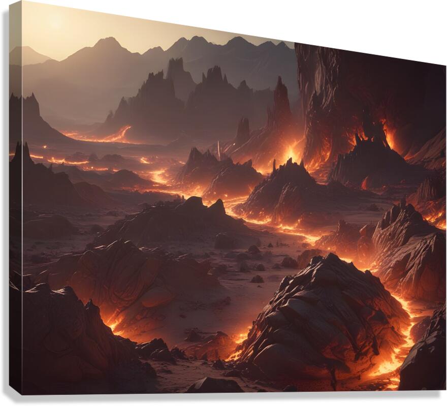 Cosmic Realms 8 Canvas Print