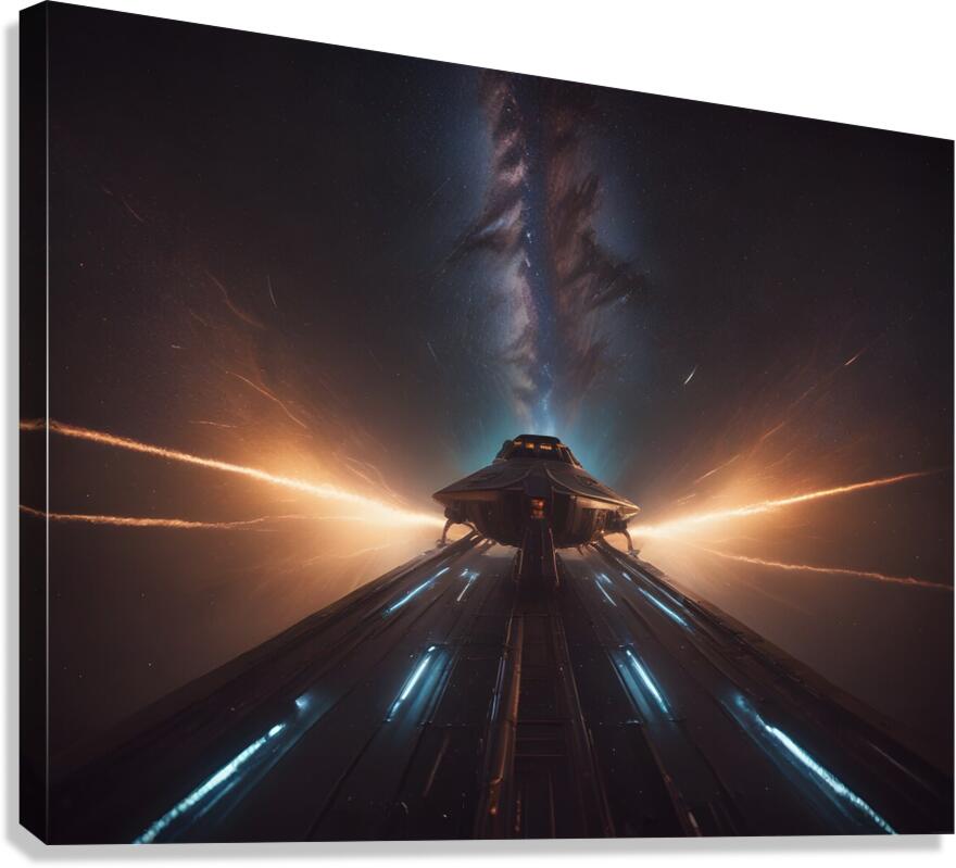 Cosmic Realms 12 Canvas Print