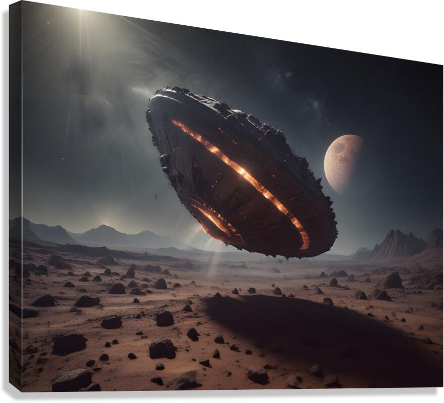 Cosmic Realms 48 Canvas Print