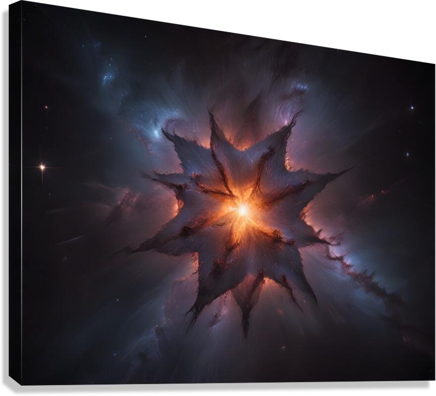 Cosmic Realms 3 Canvas Print
