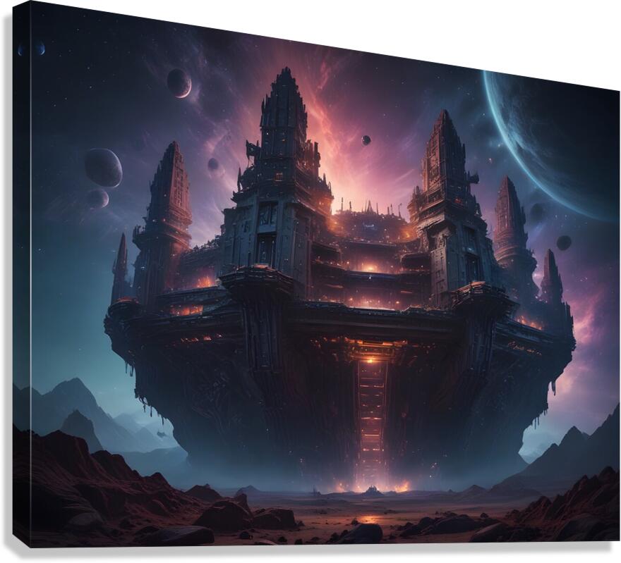 Cosmic Realms 21 Canvas Print